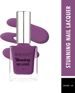 swiss beauty stunning nail polish sb-105-44  long lasting  purple pamplona