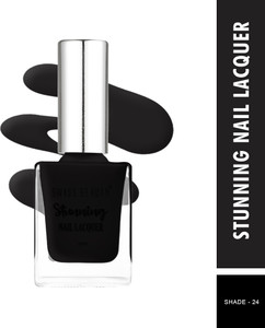 swiss beauty stunning nail polish sb-105-24  long lasting  midnight