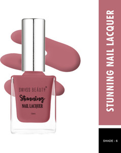 swiss beauty stunning nail polish sb-105-06  long lasting  munich mulberry