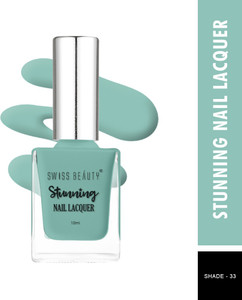 swiss beauty stunning nail polish sb-105-33  long lasting  green onyx