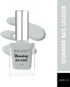 SWISS BEAUTY Stunning Nail Polish (SB-105-39) | Long Lasting | Smokey Grey