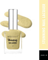 SWISS BEAUTY Stunning Nail Polish (SB-105-56) | Long Lasting | Gold Stone