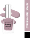 SWISS BEAUTY Matte Finish Nail Lacquer Chip Resistant Quick Drying High Shine Pigmented Brown Teddy