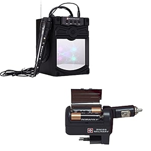 swiss military bl16 multi functional bluetooth party speaker party speaker amp travel charger