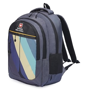 SWISS MILITARY Large Multicolor Laptop Backpack Stylish