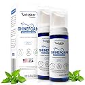 Swissker by Swissklip ShineFoam | Teeth Whitening Foam | Mint Flavor Whitening Toothpaste | Teeth Whitener I Professional Teeth Whitening Kit | 100% Vegan - Made in USA - 1.69 oz - Pack 2