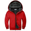 SWISSWELL Boys Fleece Hoodie Kids Hooded Jacket