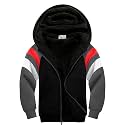 SWISSWELL Boys Fleece Jacket Long Sleeve Sherpa Lined Zip Up Hoodies Soft Warm Sweatshirt Outerwear for Kids 6-15 Years