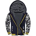 SWISSWELL Boys Fleece Jacket Sherpa Lined Zip Up Hoodie for Kids