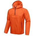SWISSWELL Men's Rain Jacket Waterproof Lightweight Pullover with Hood
