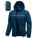 SWISSWELL Mens Rain Jacket amp Coats Packable