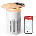 SwitchBot Air Purifier for Home Large Room, Matter, Up to 3620 ft², Air Purifier for Wildfire Smoke, Pets, Odors, 20dB, Washable Pre-filter, Pet Mode, RGB Light, Work with Alexa, HomeKit, Google Home