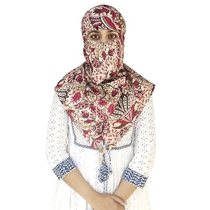 switchon rayon anti pollution full face scarf uv sun rays protection hijab scarf for women and girls