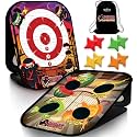 Swooc Games - Ninja Superstar™ | 2-in-1 Corn Hole Games for Kids | 5-Second Setup | Ninja Toys for Boys | Bean Bag Toss Game for Kids | Cornhole Game Set Outdoor | Outdoor Toys | Throwing Star