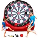 Swooc Games - Premium Inflatable Giant Kick Darts (15+ Ways to Play) - Jumbo Soccer Dartboard with Air Pump - Big Carnival Games - Giant Outdoor Games - Oversized Dart Board Yard & Lawn Game
