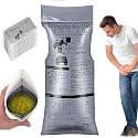 SWOPPLY Disposable Urine Bag for Travel 700ML | Portable Pee Bags for Men Women Kids | Emergency Vomit Urinal Bag | Leakproof Toilet Bags for Car Camping Road Traffic Jams Patients Pregnancy (4 PCS)