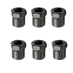 6pcs bike cassette lockring amp freewheel remover tool set - essential bicycle shop tools for bike repairing and maintenance on mountain bikes