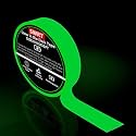 SWRT Glow in The Dark Tape 33FT x 0.5Inch, Long-Lasting Bright Fluorescent Glow Tape for Halloween Decorations, Strong Adhesive Waterproof Glow in The Dark Stickers for Night Decor, Stairs,Exit Sign