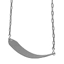 Swurfer Tree Outdoor Swing Set Swings – Playground Swing Seat Replacement, Swing Set Accessories, Easy Installation, Comfortable Heavy Duty Rubber Coated Chains, Weather Resistant, Ages 4 and Up