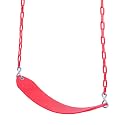 Swurfer Tree Outdoor Swing Set Swings – Playground Swing Seat Replacement, Swing Set Accessories, Easy Installation, Comfortable Heavy Duty Rubber Coated Chains, Weather Resistant, Ages 4 and Up
