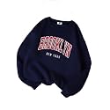 SXV 39Brooklyn Blue Printed Cool Aesthetic Drop