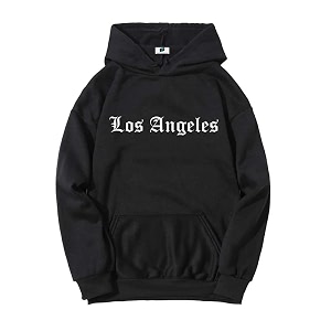 SXV Los Angeles Printed Cool Aesthetic Sweatshirt