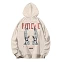 SXV 39Patience Printed Cool Aesthetic Sweatshirt Hoodie