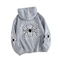 SXV 39Spider Trap Printed Cool Aesthetic Sweatshirt