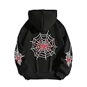 SXV 39Spider Trap Printed Cool Aesthetic Sweatshirt