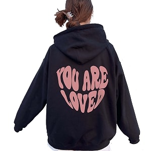 SXV You are Loved Printed Cool Aesthetic