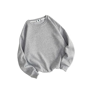 SXV STYLE Solid Plain Unisex Cotton Oversized