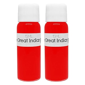 syahi - the great indian ink - fountain pen calligraphy drawing doodle v5 v7 trimax ink - dual bloody red