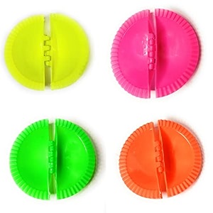 plastic dough press set gujiya maker momos mould homemade stuffed karanji mold sacha machine cutter perfect for dumpling special holi fest 10