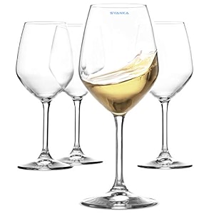 syanka italian premium wine glasses set of 6 360ml transparent ideal for red and white wine lead free wine glasses