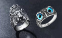 Syfer Stainless Steel Silver Plated Ring