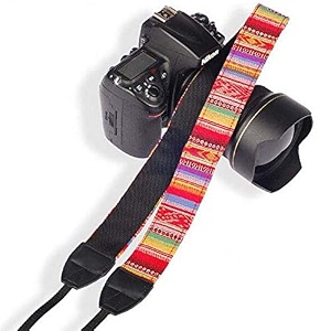 syga 1 piece red coloured dslr camera shoulder strap