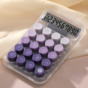 SYGA 10-Digit Transparent Calculator – Stylish Cube Design for Students & Office Basic  Calculator