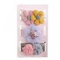 SYGA 3 Pcs Baby Girl Headband Soft Flower Bow Strechable Hairband Suitable For Newborns, Infants, Toddlers And Kids 0-3 Years(Color - 1008,Multicolor)