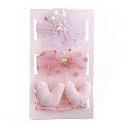 SYGA 3 Pcs Baby Girl Headband Soft Flower Bow Strechable Hairband Suitable For Newborns, Infants, Toddlers And Kids 0-3 Years(Color - 1007),Multi