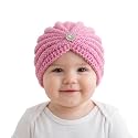 SYGA Baby Winter Knitted Hat Children RABIT Ears Warm Wool Baby Cap Bowknot Turban Cap for 0-3 Year