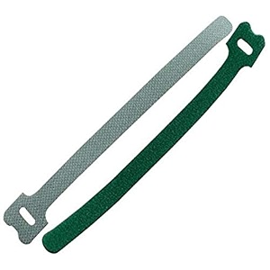 syga cable tie hook and loop straps fastener nylon reusable self-adhesive cable organiser for pc tv usb network cable tape for home and office-12mm x 150mm length green 30pcs