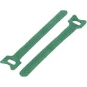 SYGA Cable Tie, Hook and Loop Straps Fastener, Nylon Reusable Self-adhesive Cable Organiser for PC TV USB Network Cable, Tape for Home and Office-12mm x 150mm Length (Green) 5pcs