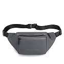 SYGA Chest ShoulderBag Fancy Pack Running Belt for Men Women Unisex Bum Bag Adjustable Belt for Outdoors for Men Women (Fashion-Grey)