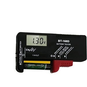syga digital battery tester battery voltage checker for indoor outdoor professional useblack