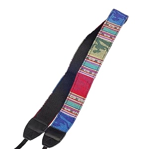 syga 1 piece blue coloured dslr camera shoulder strap