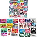 Syga Synthetic Photo Booth Party Props Craft Item, Set of 41 &amp; SYGA Funny Wedding Family Party Photo Booth Props Craft Item, Multi Colour (Set of 12) &amp; Syga Paper; Hard Wood Party Props, 17 pcs