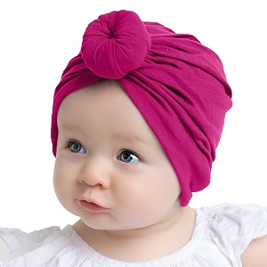 syga unisex cotton turban hat pack of 1 turbonheadwrap_magenta_magenta_s