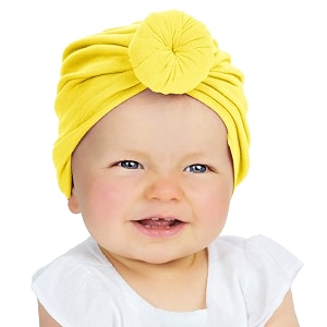 syga unisex cotton turban hat pack of 1 turbonheadwrap_yellow_yellow_s