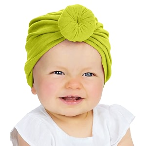 syga unisex cotton turban hat pack of 1 turbonheadwrap_green_green_s
