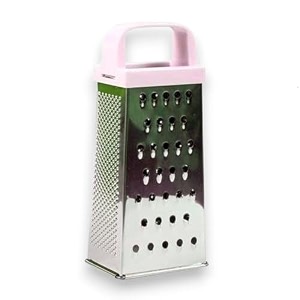 sygnius 4-sided stainless steel multipurpose grater and slicer wood finish for cut vegetables gingercucumbers carrots potatoes multi